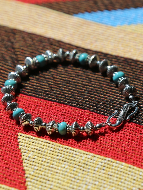 navajo turquoise beads bracelet