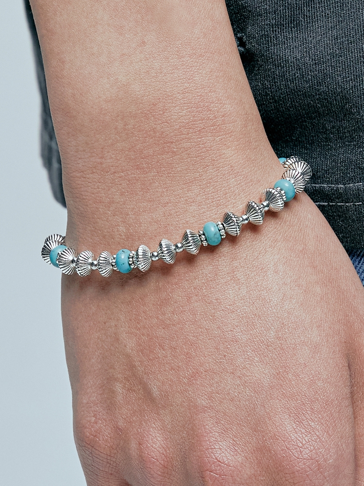 navajo turquoise beads bracelet