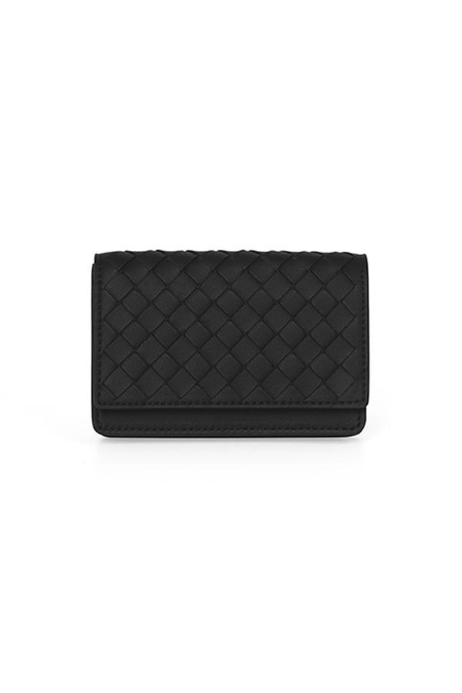 [보테가베네타 BOTTEGA VENETA] 529121 V47W1 1000 공용 카드지갑