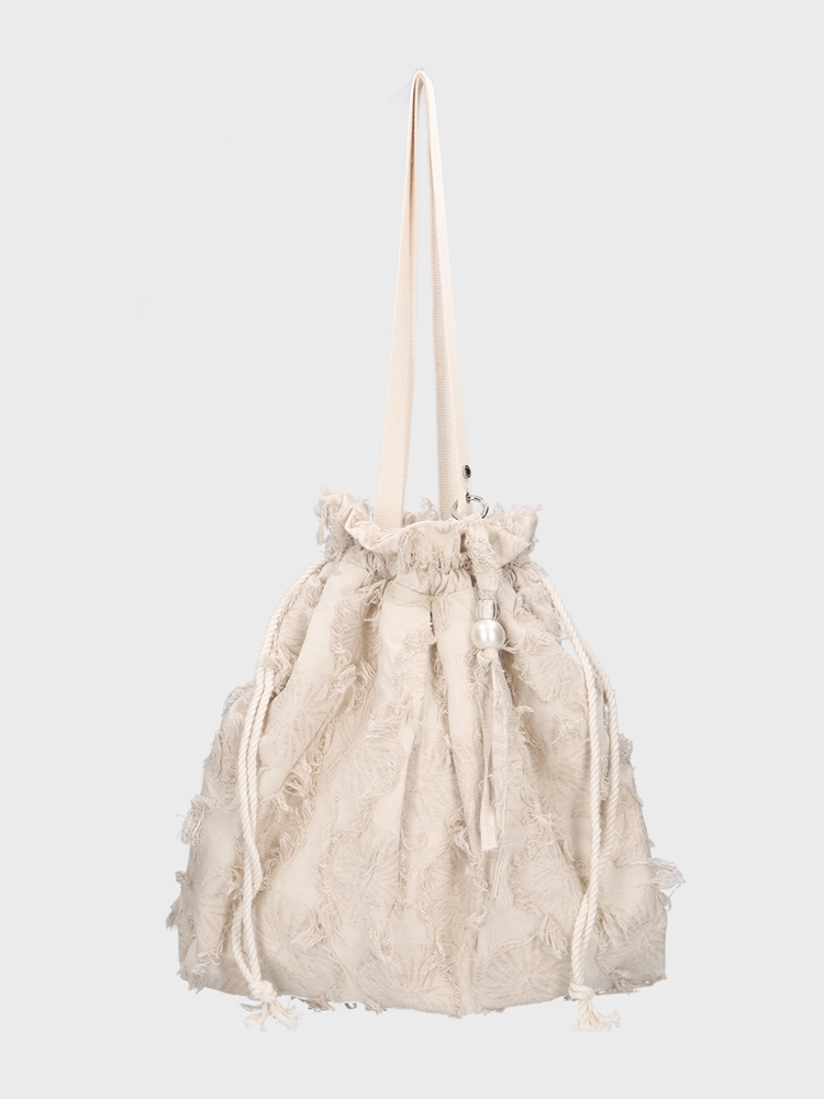 MARLIN BAG FEATHER IVORY 마를린백 페더 아이보리