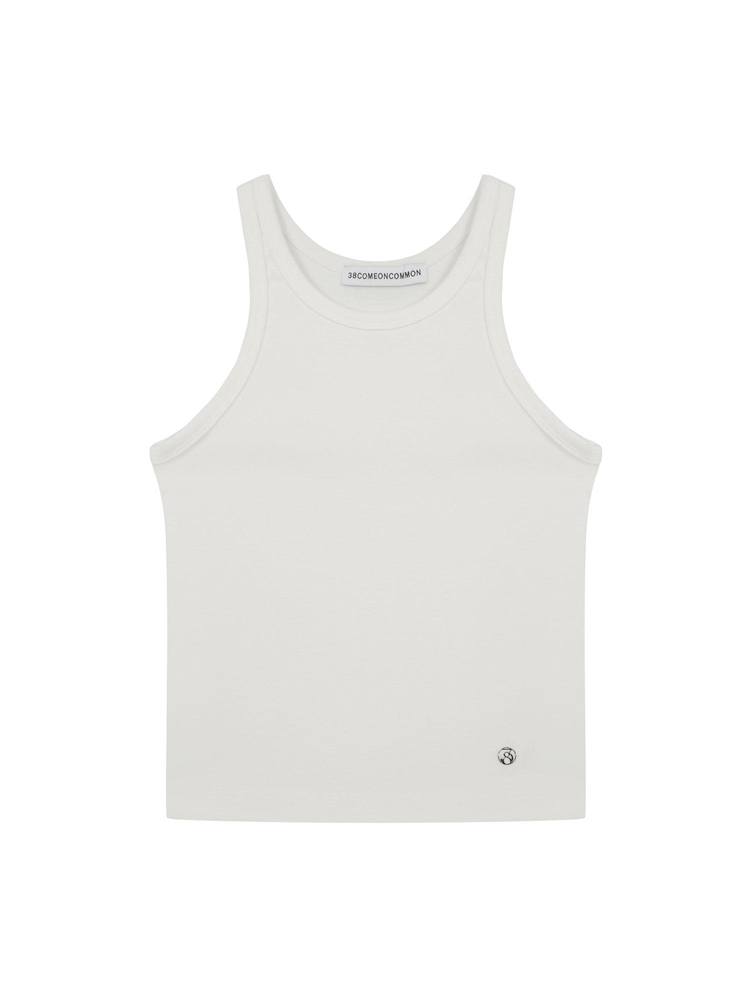 Timeless Rib sleeveless (White)