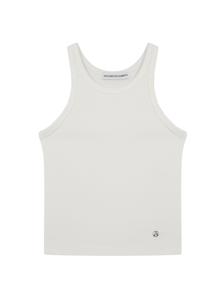 Timeless Rib sleeveless (White)