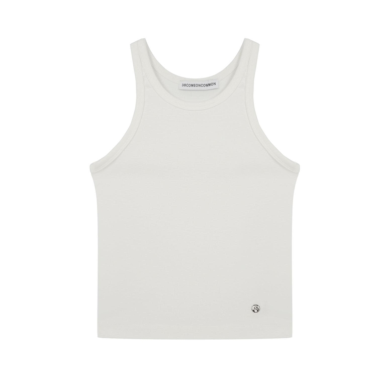 Timeless Rib sleeveless (White)