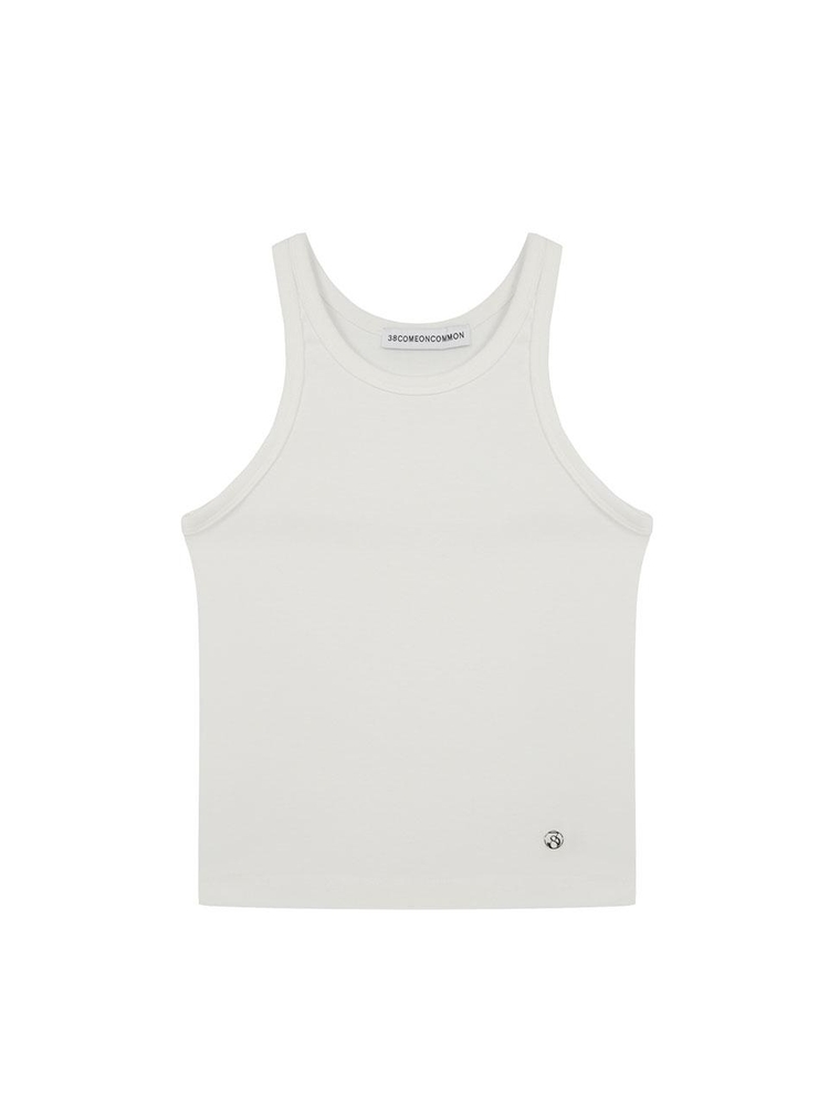 Timeless Rib sleeveless (White)