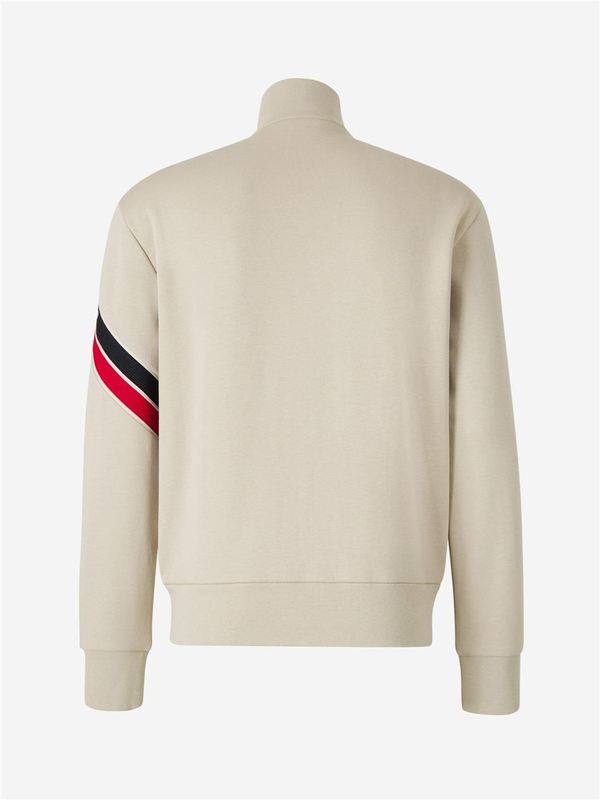 몽클레르 FW24 Tricolor Logo Zipper Sweatshirt 8G00001 - 89A8F89A8F