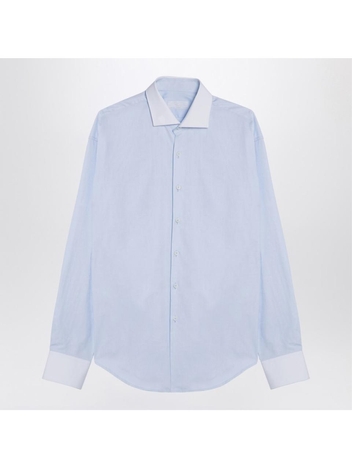 프라다 FW24 Prada Light blue cotton shirt UCN572OOO15MZ