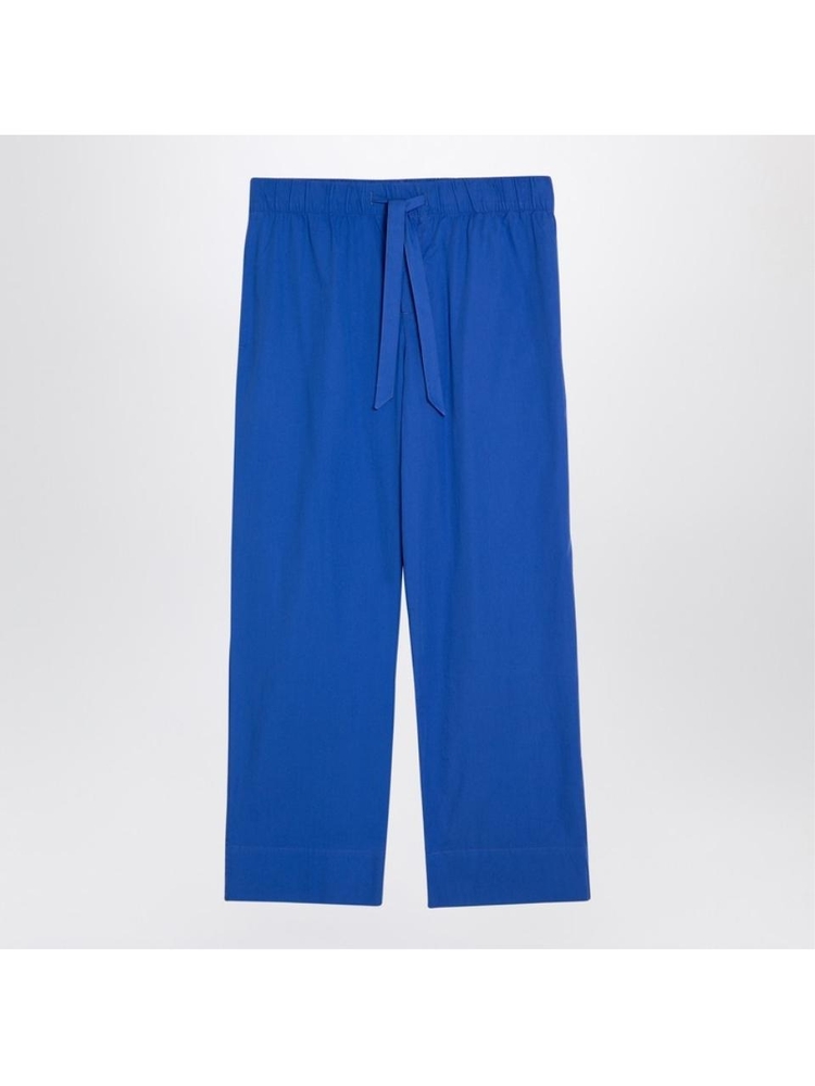 테클라 FW24 Tekla Royal Blue pyjama trousers SWP-RBCO