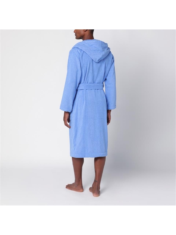 테클라 FW24 Tekla Light blue bathrobe BT-CLCO