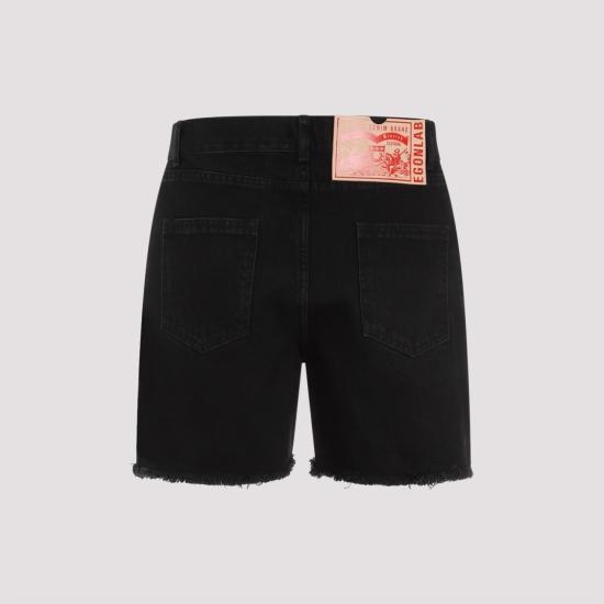 [해외배송] 24SS 이곤랩 숏팬츠 SS24DN009C Black