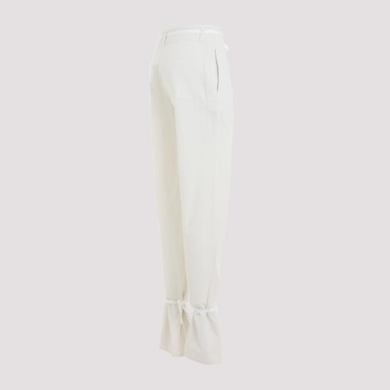 [해외배송] 24SS 르메르 스트레이트 팬츠 PA1098 LF1253 WH001 CHALK White