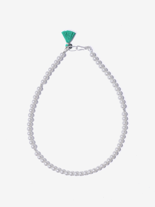 pearl green necklace