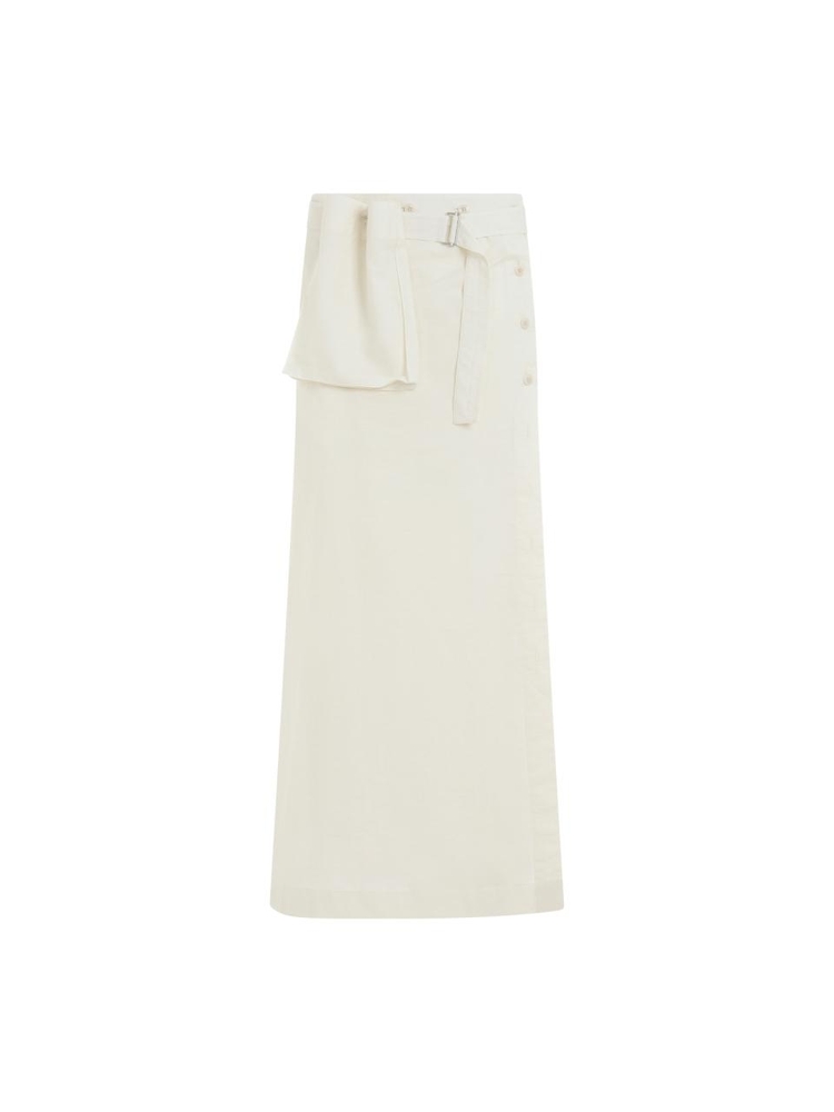 르메르 SS24 Lemaire Long Wrap Skirt SK1021.LF1234