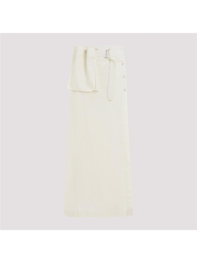 르메르 SS24 Lemaire Long Wrap Skirt SK1021.LF1234