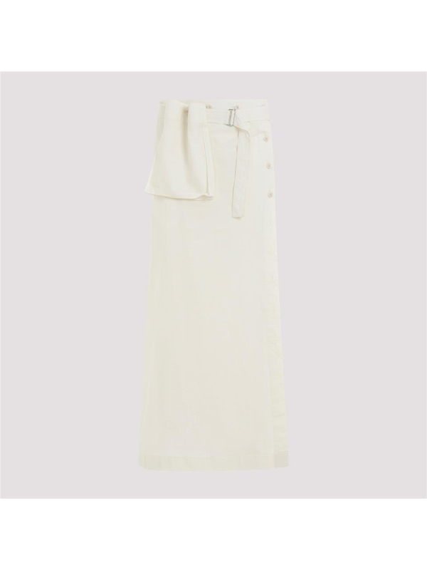 르메르 SS24 Lemaire Long Wrap Skirt SK1021.LF1234