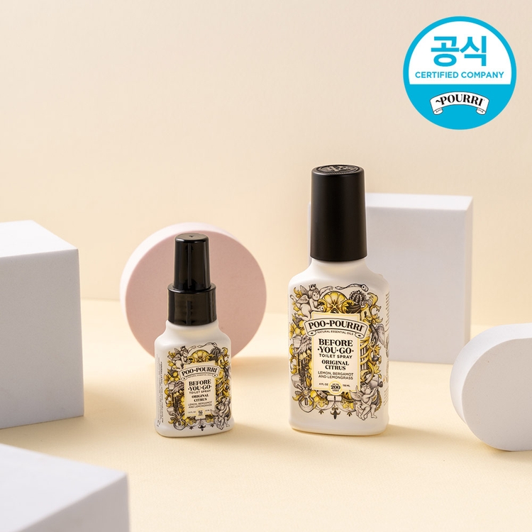 [푸푸리] 토일렛퍼퓸 비치용+휴대용세트 118ml+41ml