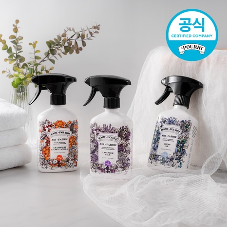 [홈푸리] 룸스프레이 325ml 570회분 (향 선택)