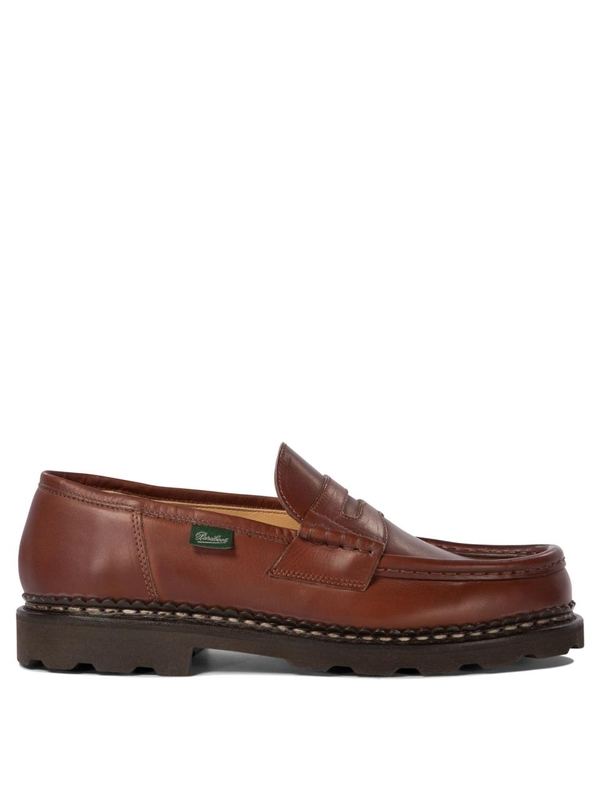 파라부트  Reims loafers 099403REIMS/MARCHE MARRON-LIS MARRON Brown 099403REIMS/MARCHE MARRON-LIS MARRON