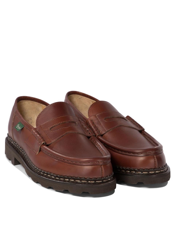 파라부트  Reims loafers 099403REIMS/MARCHE MARRON-LIS MARRON Brown 099403REIMS/MARCHE MARRON-LIS MARRON