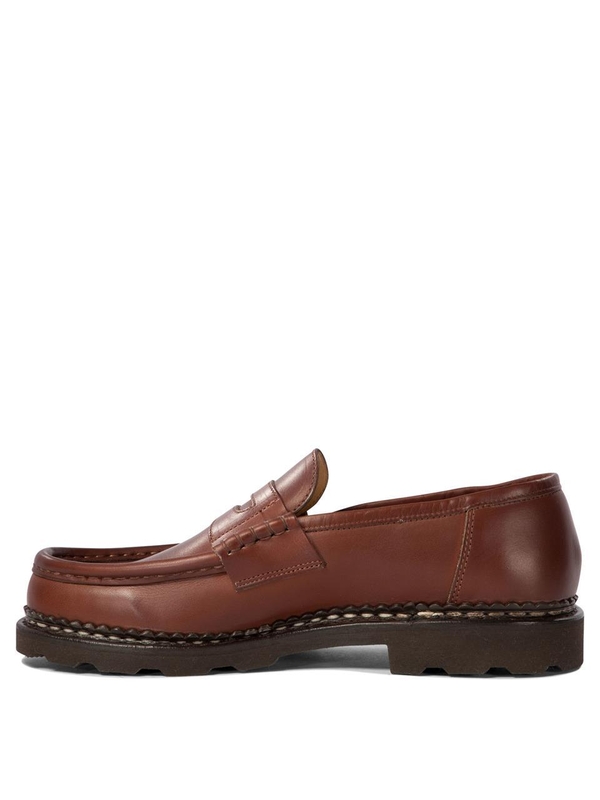 파라부트  Reims loafers 099403REIMS/MARCHE MARRON-LIS MARRON Brown 099403REIMS/MARCHE MARRON-LIS MARRON