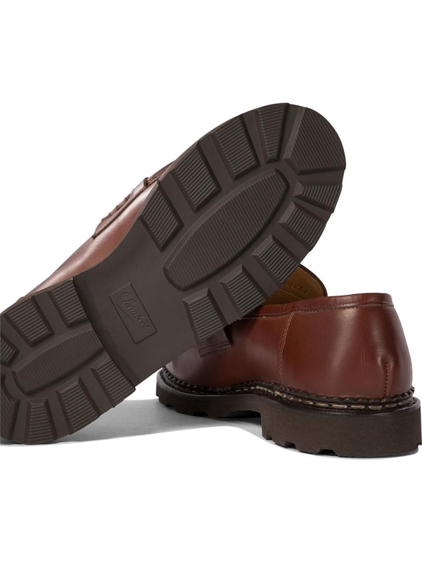 파라부트  Reims loafers 099403REIMS/MARCHE MARRON-LIS MARRON Brown 099403REIMS/MARCHE MARRON-LIS MARRON