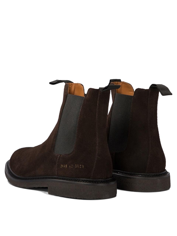 커먼프로젝트  Suede Chelsea boots 24463621 Brown 24463621