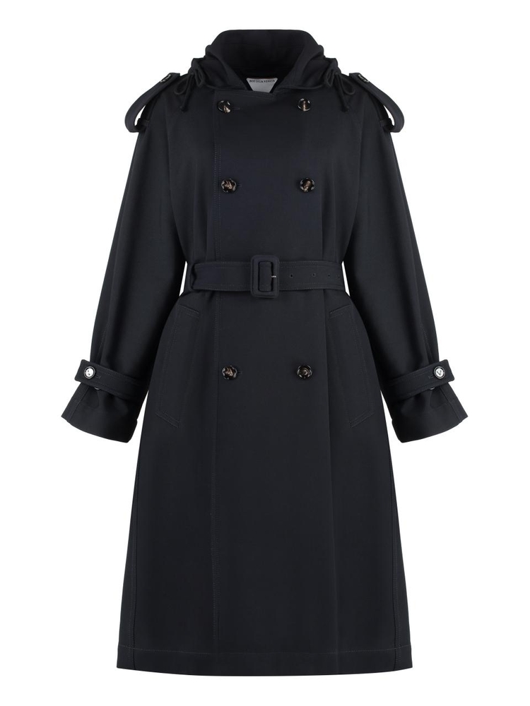 보테가베네타 FW24 gabardine trench coat 784057V4C50_4246