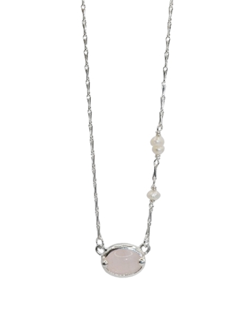 raindrop N04 rose quartz