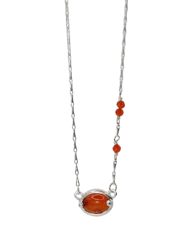 raindrop N04 red agate