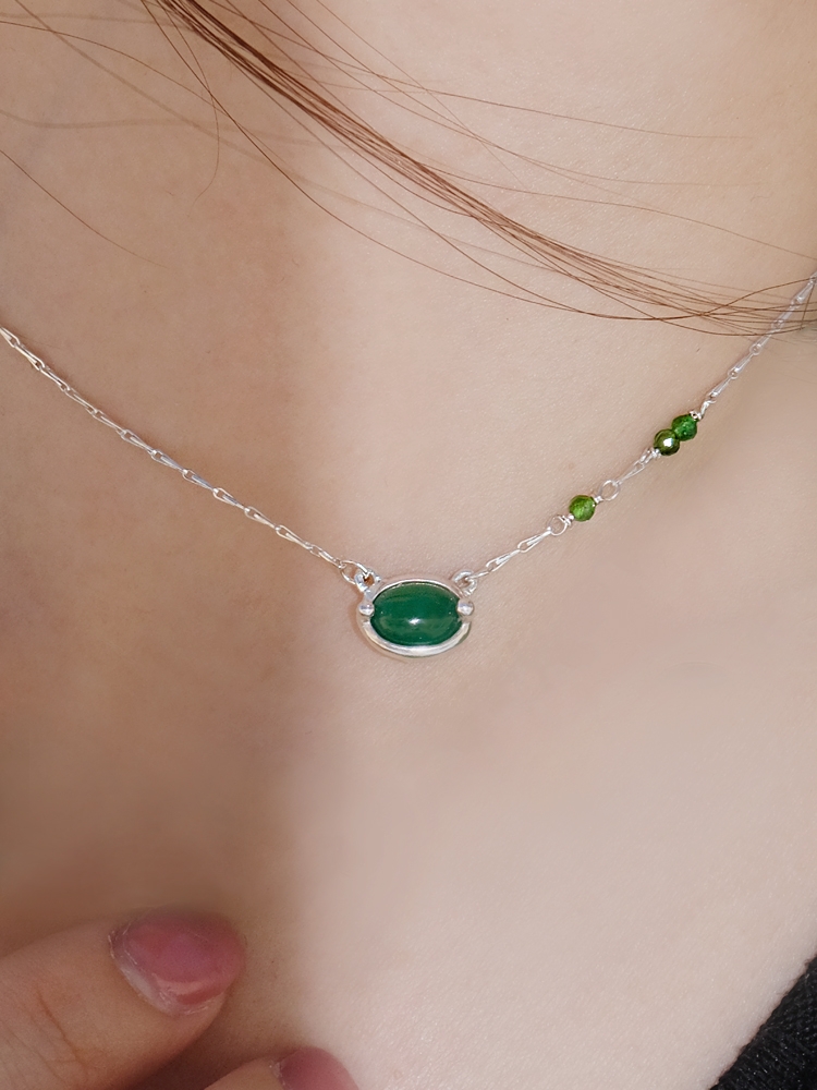 raindrop N04 green agate