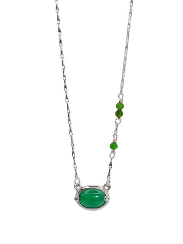 raindrop N04 green agate