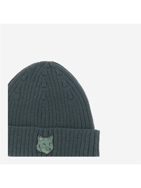 메종 키츠네 FW24 MAISON KITSUNE Hats Green MM06111KT1022P391 Green