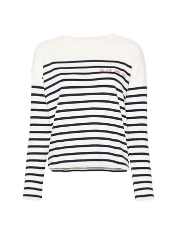 메종라비쉬 FW24 Sweater Maison Labiche RWMONTPARJENE  IV/NA WHITE/BLUE