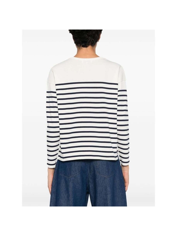 메종라비쉬 FW24 Sweater Maison Labiche RWMONTPARJENE  IV/NA WHITE/BLUE