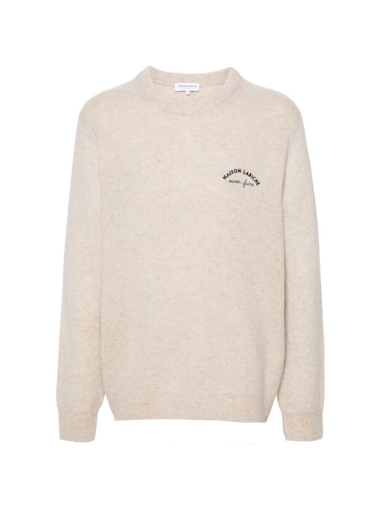 메종라비쉬 FW24 Sweater Maison Labiche UMGRDCERFMINIM  BEIGE NEUTRALS