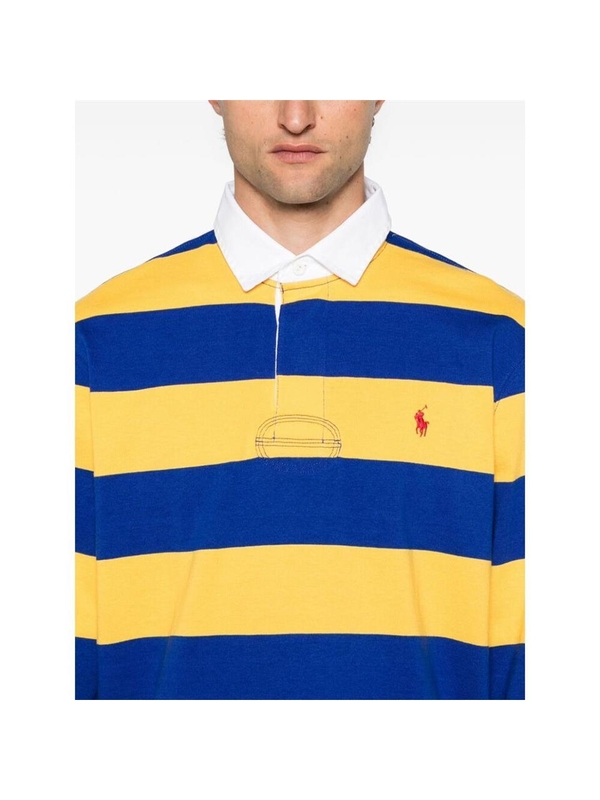 랄프 로렌 FW24 Sweater Ralph Lauren 710717116047  YL/AZ YELLOW/BLUE