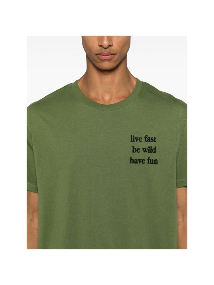 메종라비쉬 FW24 T-shirt Maison Labiche UMPOPINLIVEFAS  GREEN GREEN