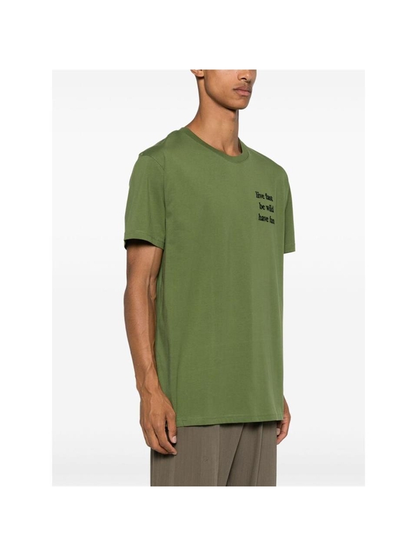 메종라비쉬 FW24 T-shirt Maison Labiche UMPOPINLIVEFAS  GREEN GREEN