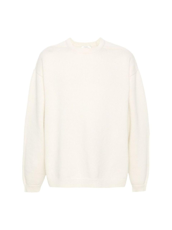 스튜디오 니콜슨 FW24 Sweater Studio Nicholson SNM-377 HEMYL PARCH NEUTRALS