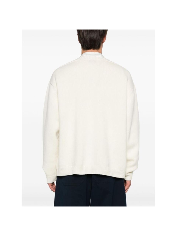 스튜디오 니콜슨 FW24 Sweater Studio Nicholson SNM-377 HEMYL PARCH NEUTRALS