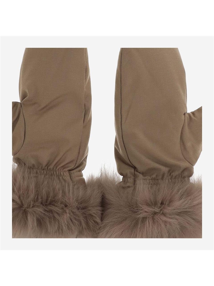 이브살로몬 FW24 Yves Salomon Gloves Macadamia 25WAA018XXW02WA2026