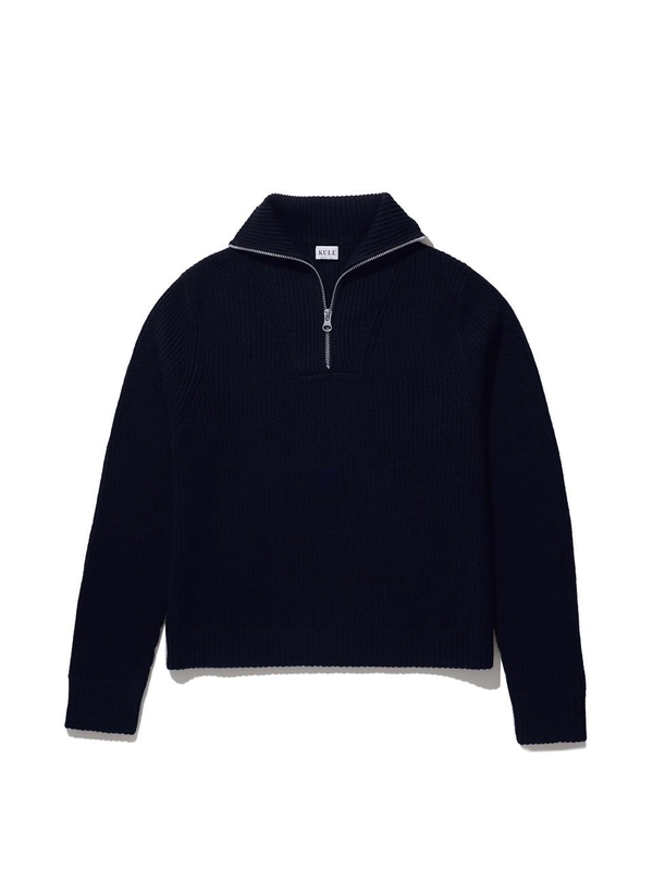 KULE 큘 THE MORGAN SWEATER - NAVY