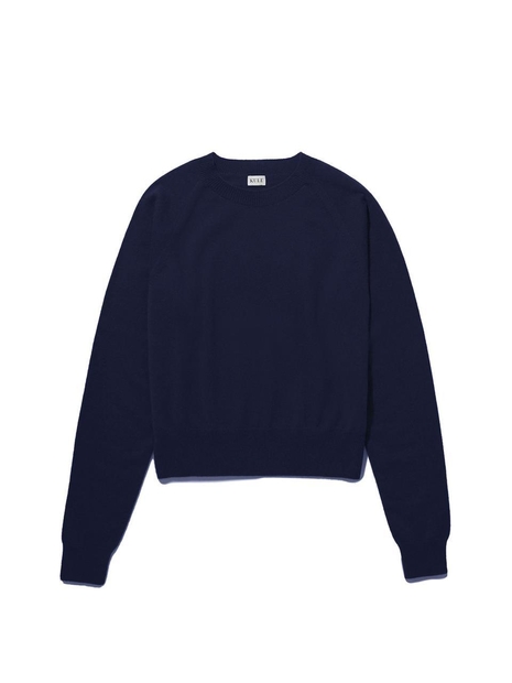 KULE 큘 THE SYDNEY CASHMERE SWEATER - NAVY