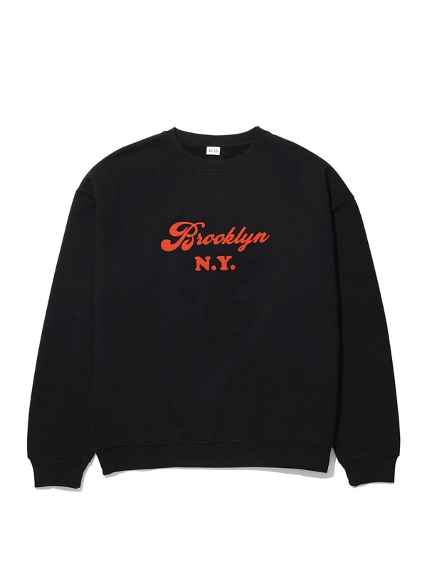 KULE 큘 THE OVERSIZED BROOKLYN SWEATSHIRT - BLACK