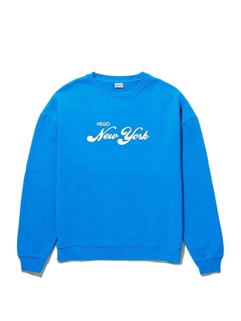 KULE 큘 THE OVERSIZED BROOKLYN SWEATSHIRT - ROYAL BLUE