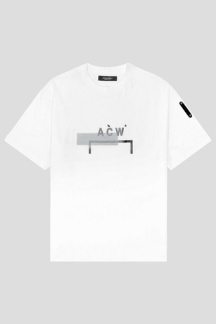 [해외배송] 23FW 어콜드월 반팔 티셔츠 ACWMTS157C White