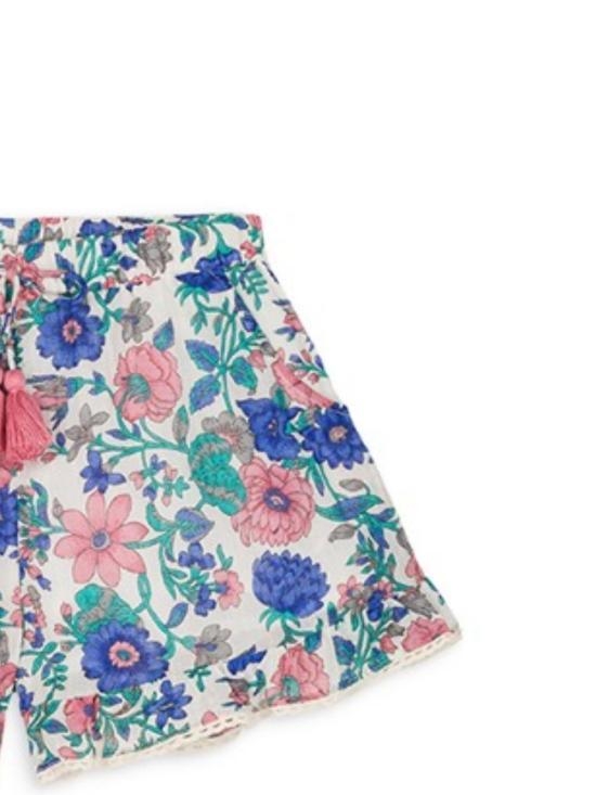 [해외배송] 24SS  키즈  루이스미샤 쇼츠 버뮤다 GRI S24 S0297 BLUE SUMMER MEADOW