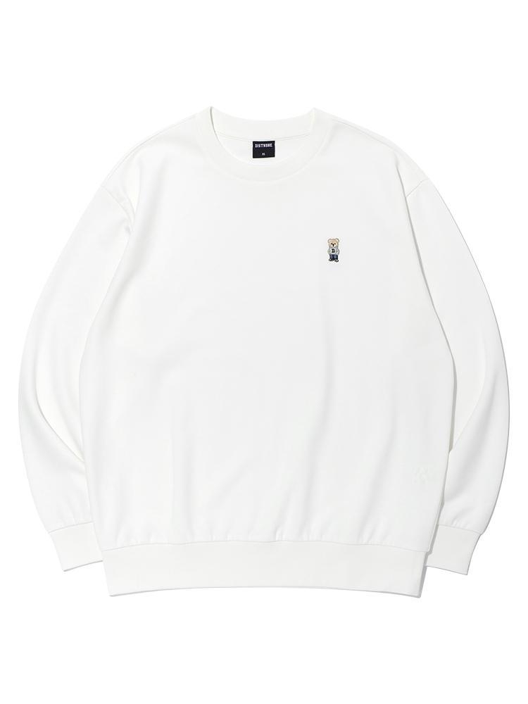 레트로베어 맨투맨 OFF WHITE (LO8TU741-001)