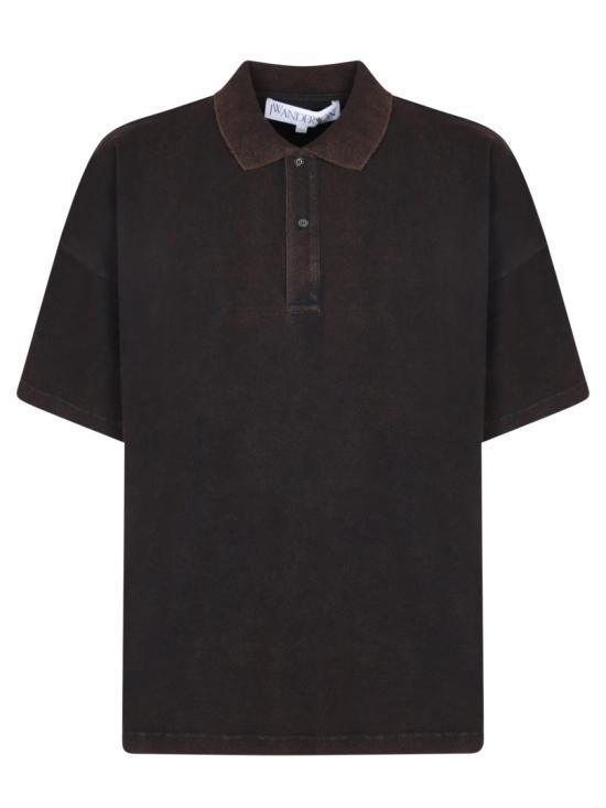 [해외배송] 24SS 제이더블유앤더슨 폴로 티셔츠 JO0196 PG0960 600 BROWN Black