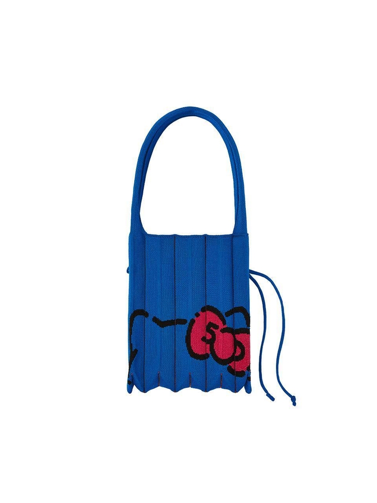 [헬로키티 50주년 2024년 한정판] Lucky Pleats Knit S 50th Hello Kitty Classic Blue