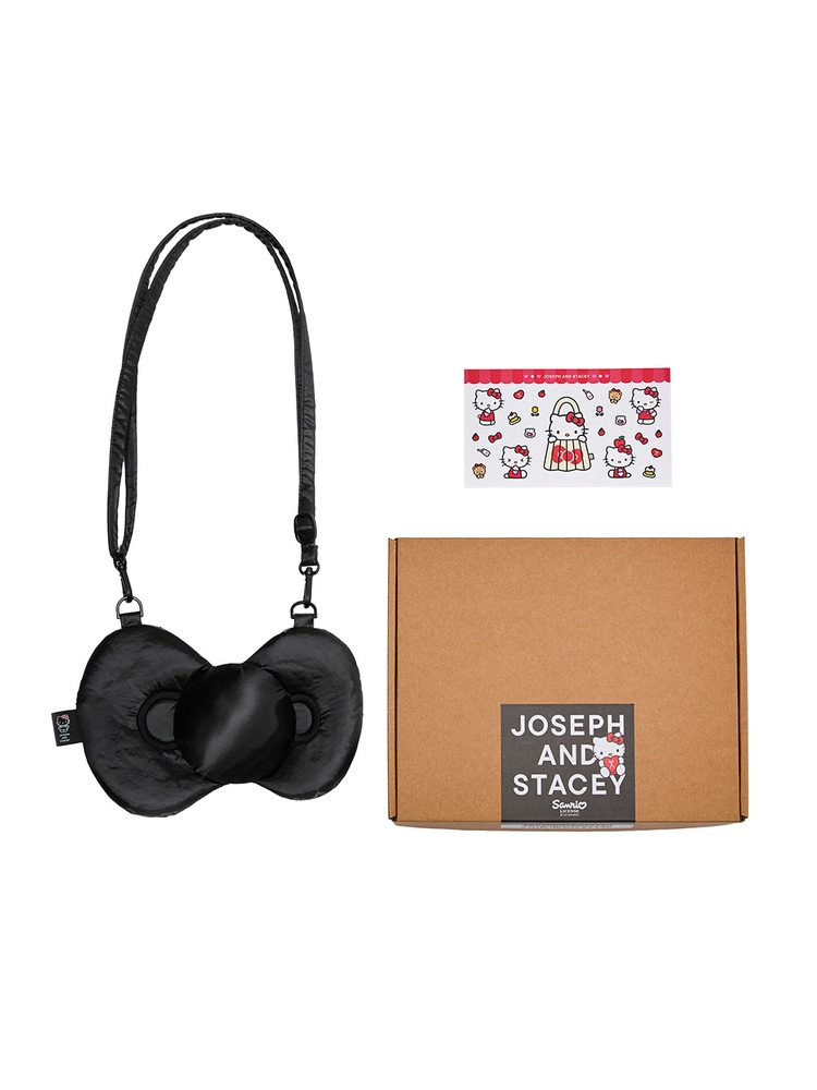 [바로배송]Glam Mini Cross Hello Kitty Ribbon Black Black